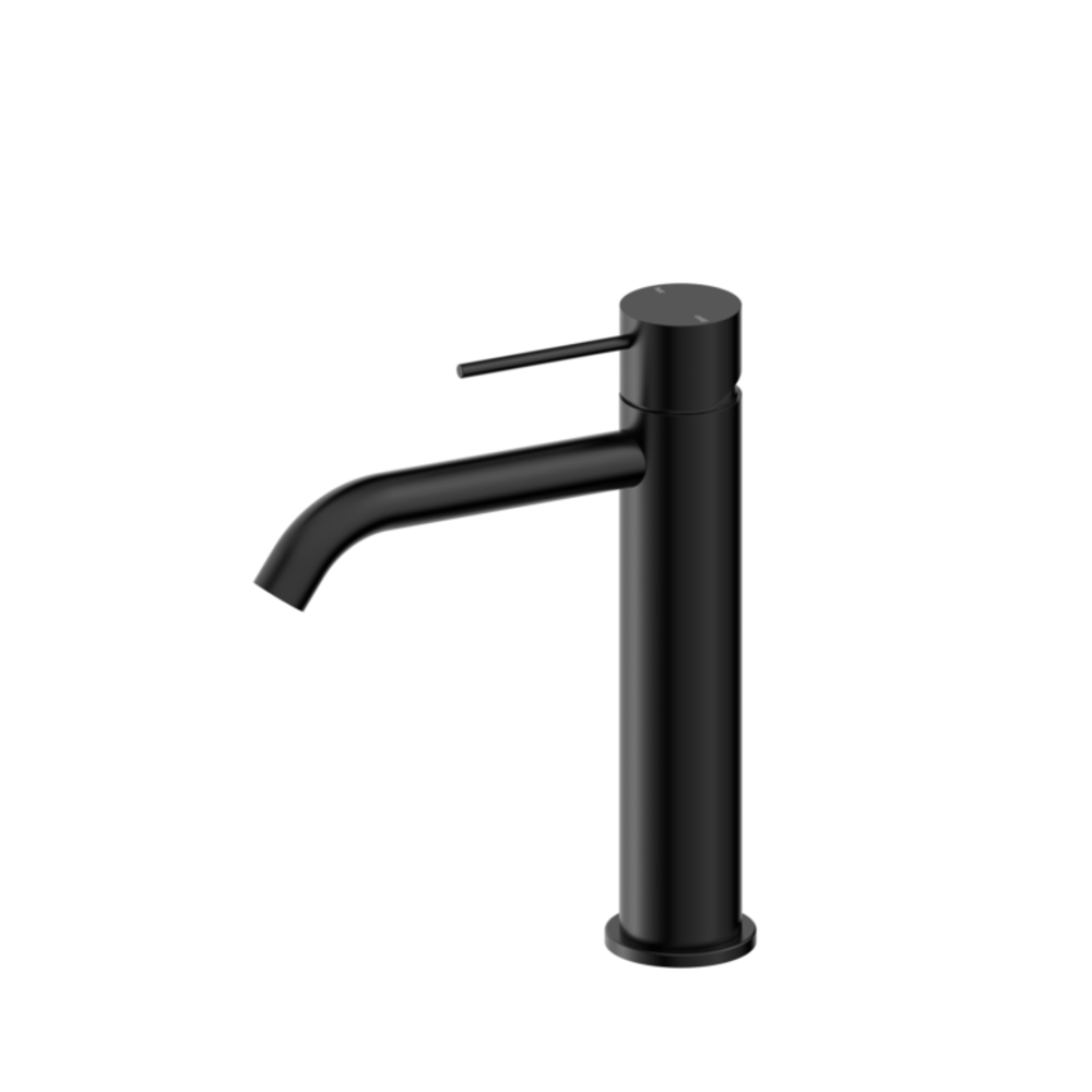 Nero Mecca Middle Tall Basin Mixer Matte Black NR221901EMB
