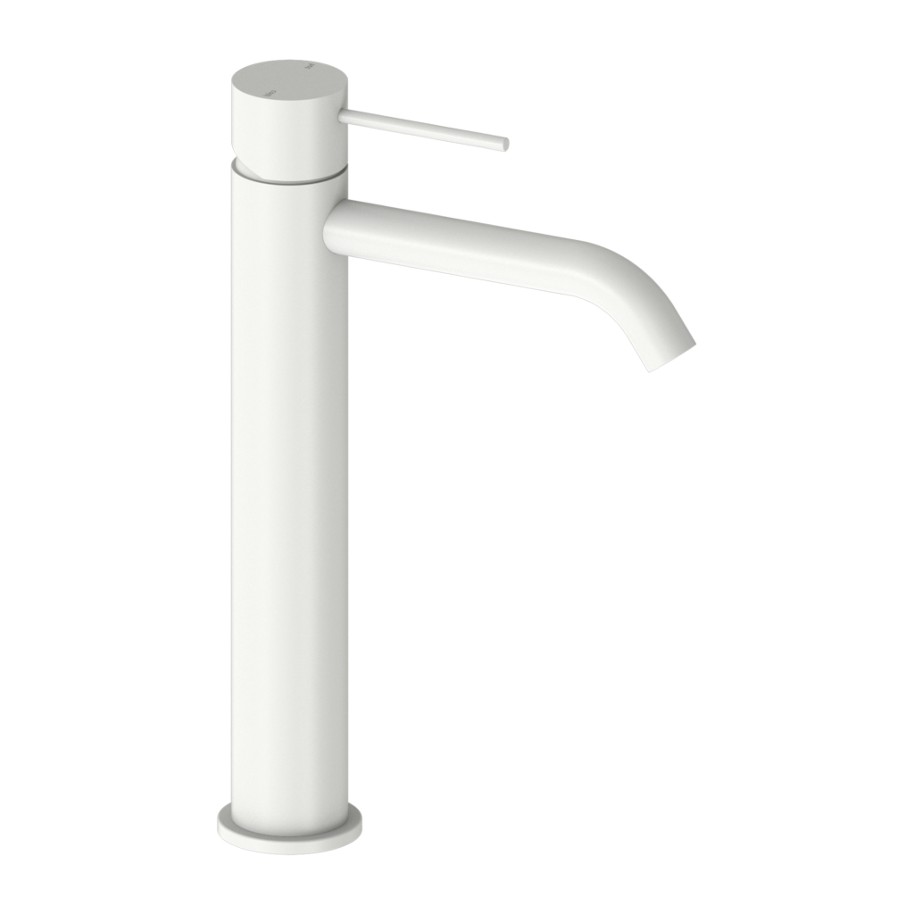 Nero NR221901aMW Mecca Tall Basin Mixer - Matte White