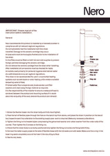 Nero Mecca Tall Basin Mixer Brushed Nickel NR221901aBN