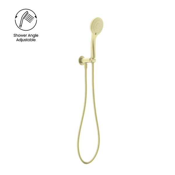 Nero NR221905BG Mecca Shower Bracket with Air Shower - Brushed Gold