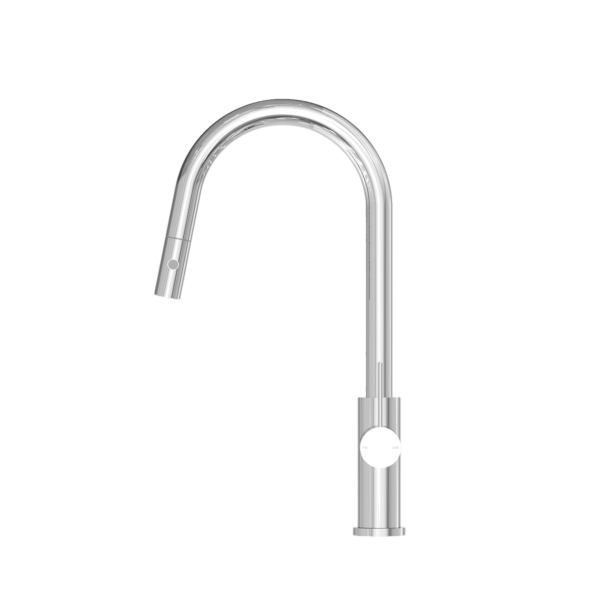 Nero NR221908CH Mecca Pull Down Sink Mixer With Veggie Spray Function  - Chrome