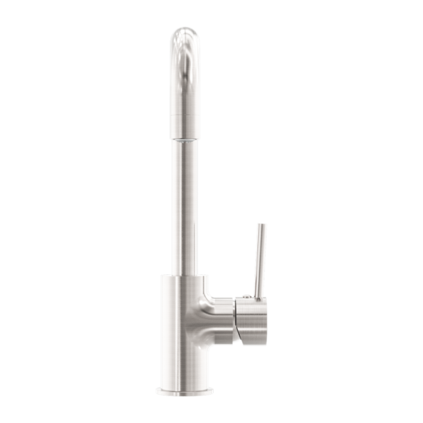 Nero NR250806BN Dolce Square Shape Kitchen Mixer - Brushed Nickel