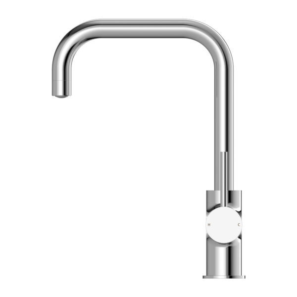 Nero NR250806CH Dolce Square Shape Kitchen Mixer - Chrome