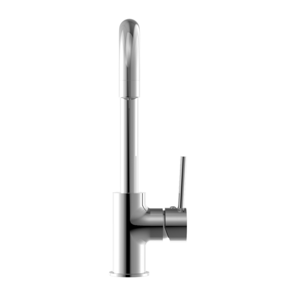 Nero NR250806CH Dolce Square Shape Kitchen Mixer - Chrome