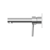Nero NR250807aCH Dolce Wall Basin/Bath Mixer Straight Spout - Chrome