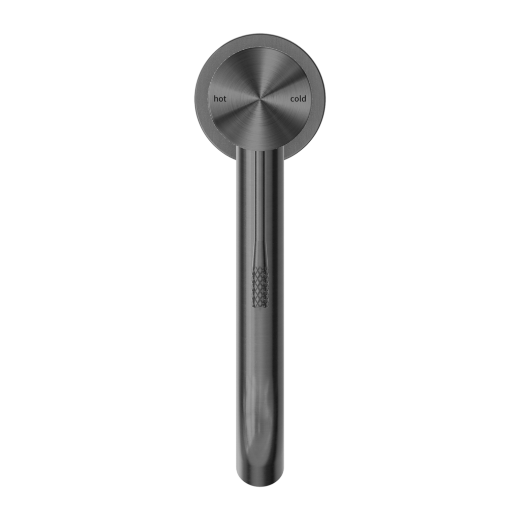 Nero NR251901aGR Opal Tall Basin Mixer - Graphite Gunmetal Grey