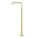 Nero NR251903ABG Opal Freestanding Bath Mixer with Handshower - Brushed Gold