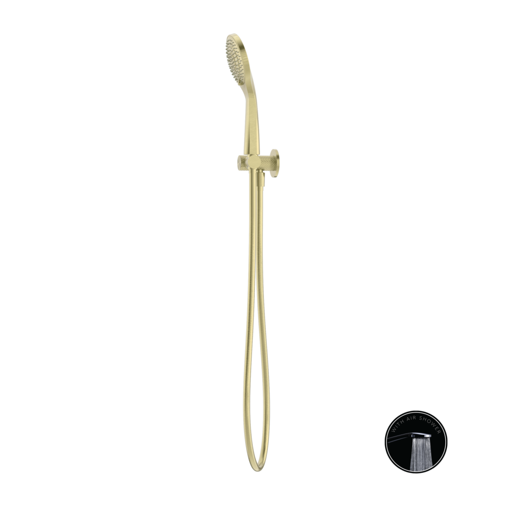 Nero NR251905BG Opal Shower Bracket With Air Shower - Brushed Gold