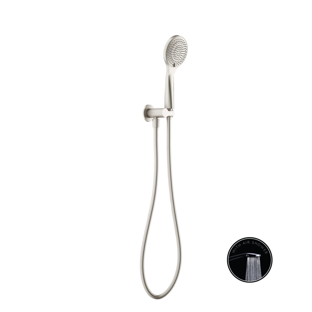 Nero NR251905BN Opal Shower Bracket With Air Shower - Brushed Nickel