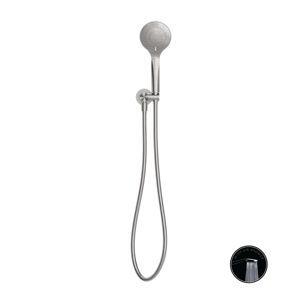 Nero NR251905BN Opal Shower Bracket With Air Shower - Brushed Nickel