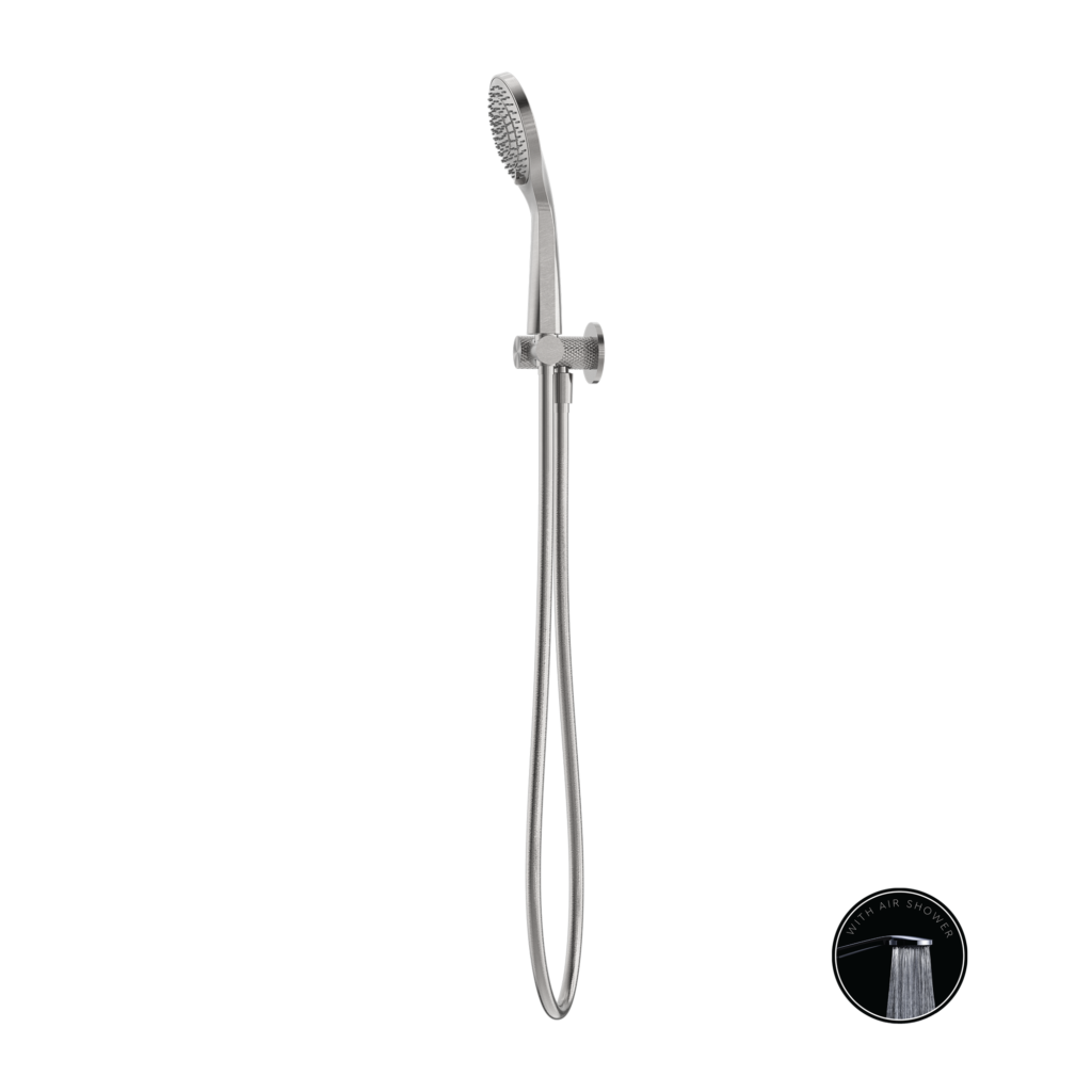 Nero NR251905BN Opal Shower Bracket With Air Shower - Brushed Nickel