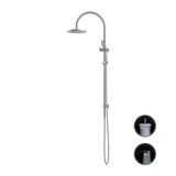 Nero NR251905bBN Opal Twin Shower Set With Air Shower - Brushed Nickel
