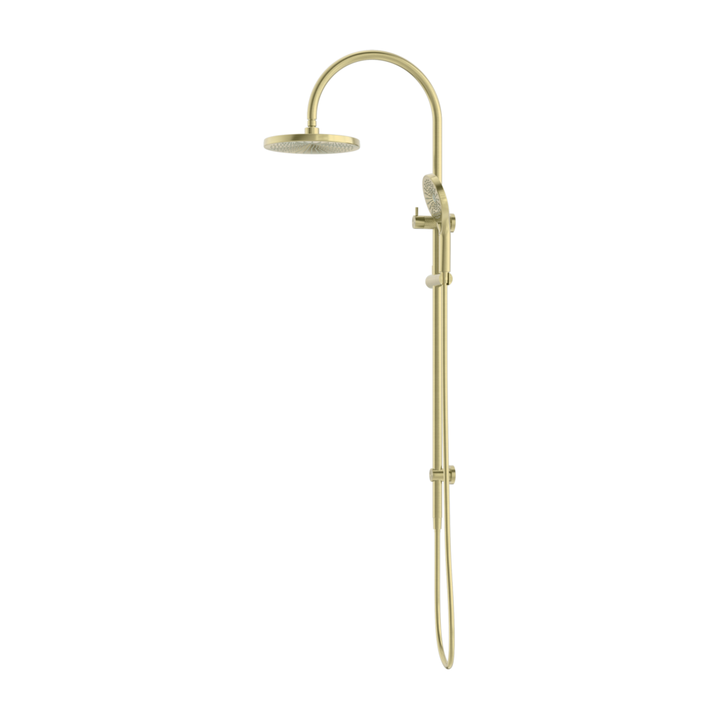 Nero NR251905eBG Opal Twin Shower Set - Brushed Gold