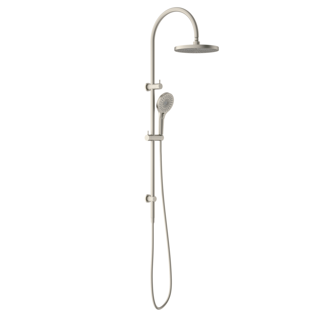 Nero NR251905eBN Opal Twin Shower Set - Brushed Nickel