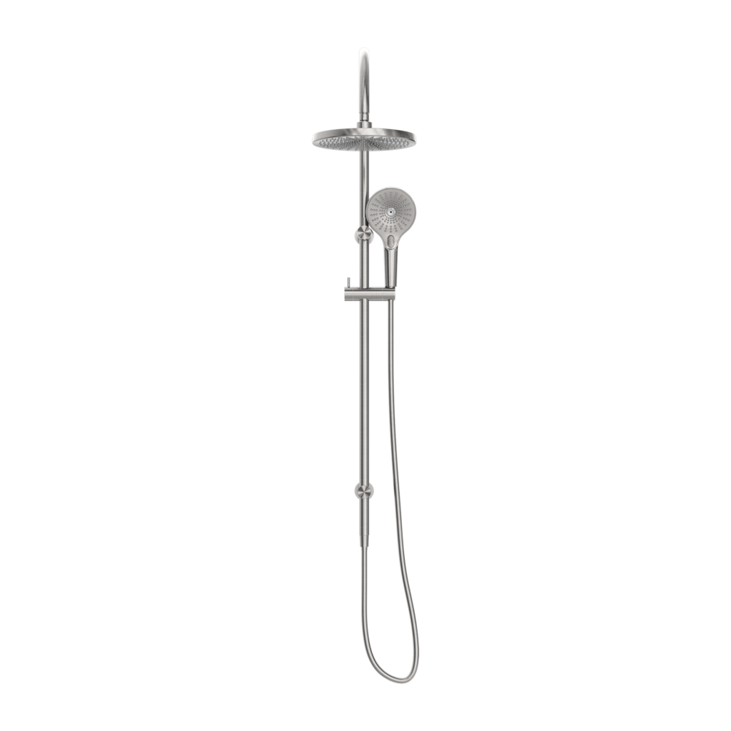 Nero NR251905eBN Opal Twin Shower Set - Brushed Nickel