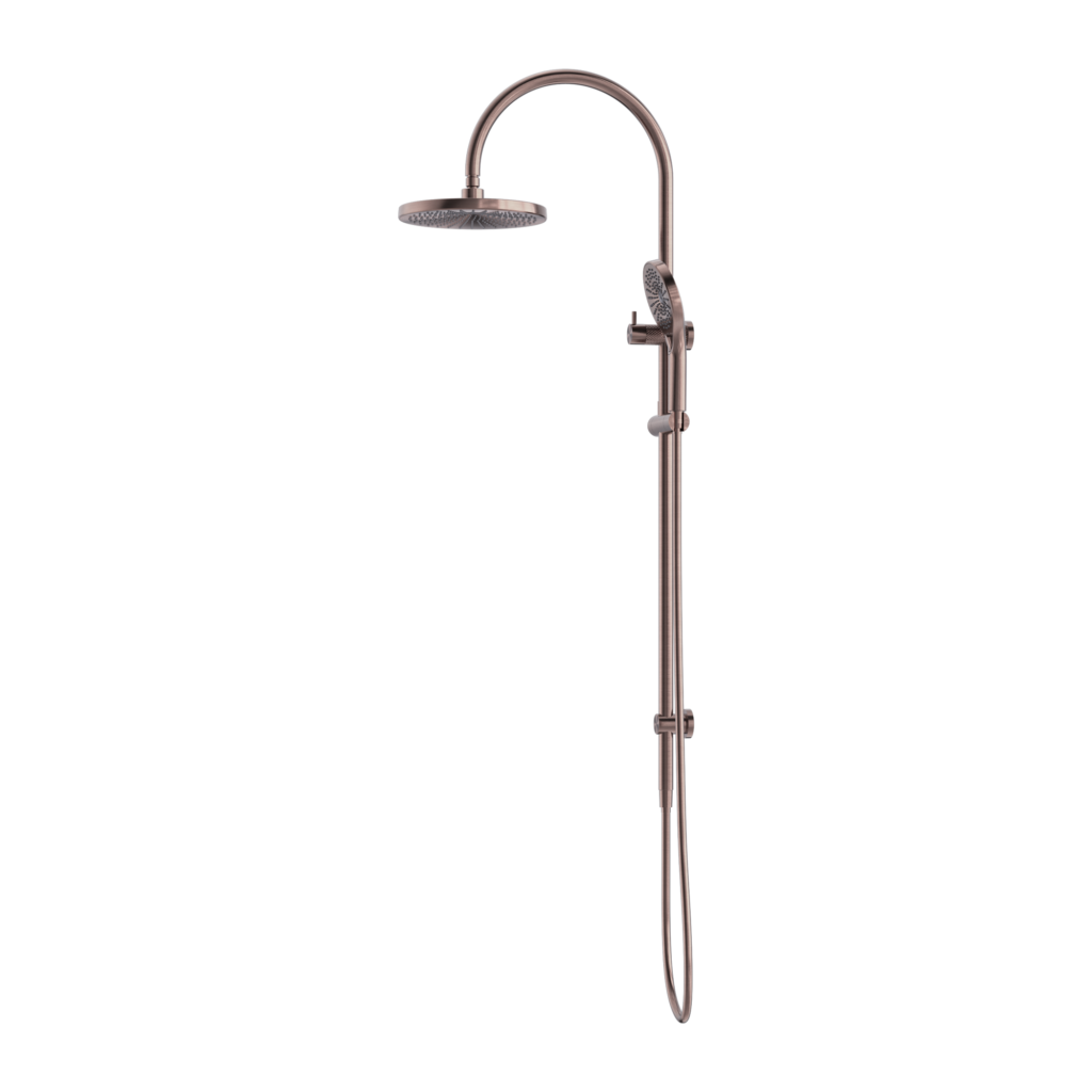 Nero NR251905eBZ Opal Twin Shower Set - Brushed Bronze