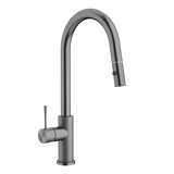 Nero NR251908GR Opal Pull Out Sink Mixer - Graphite Gunmetal Grey