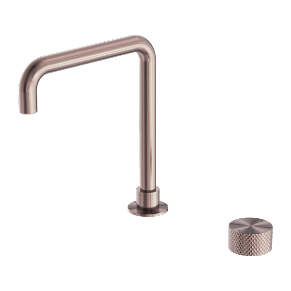 Nero NR252001aBZ Opal Progressive Tall Basin Mixer Set - Brushed Bronze