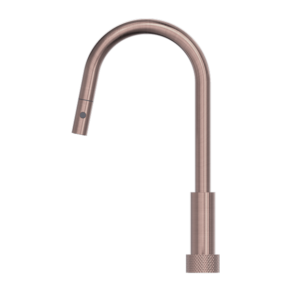 Nero NR252008BZ Opal Progressive Pull Out Kitchen Mixer - Brushed Bronze