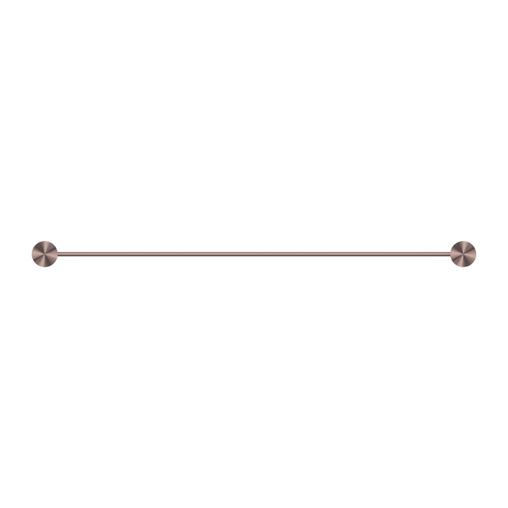 Nero NR2524BZ Opal Towel Rail 600mm - Brushed Bronze