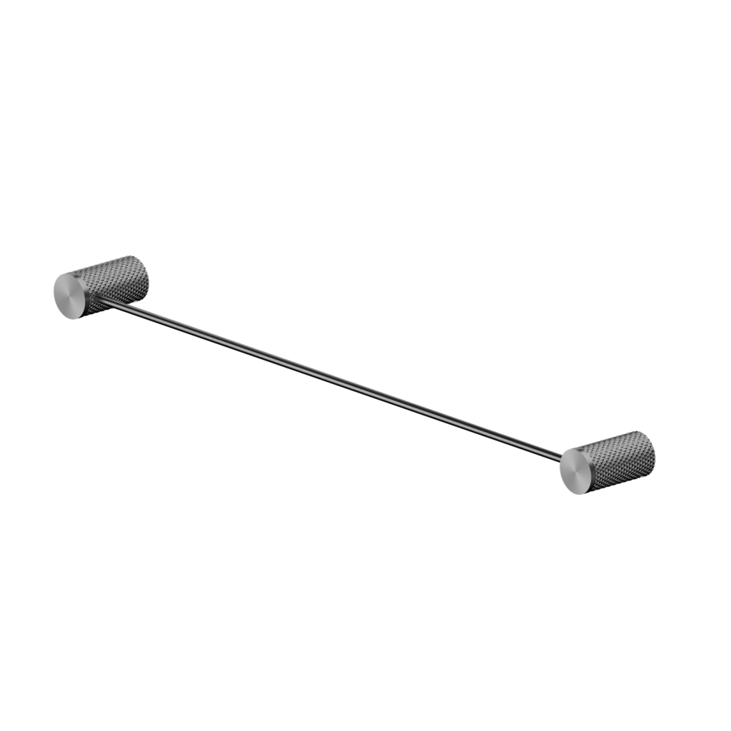 Nero NR2524GR Opal Towel Rail 600mm - Graphite Gunmetal Grey