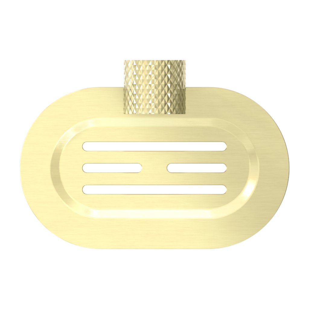 Nero NR2581BG Opal Soap Dish Holder - Brushed Gold