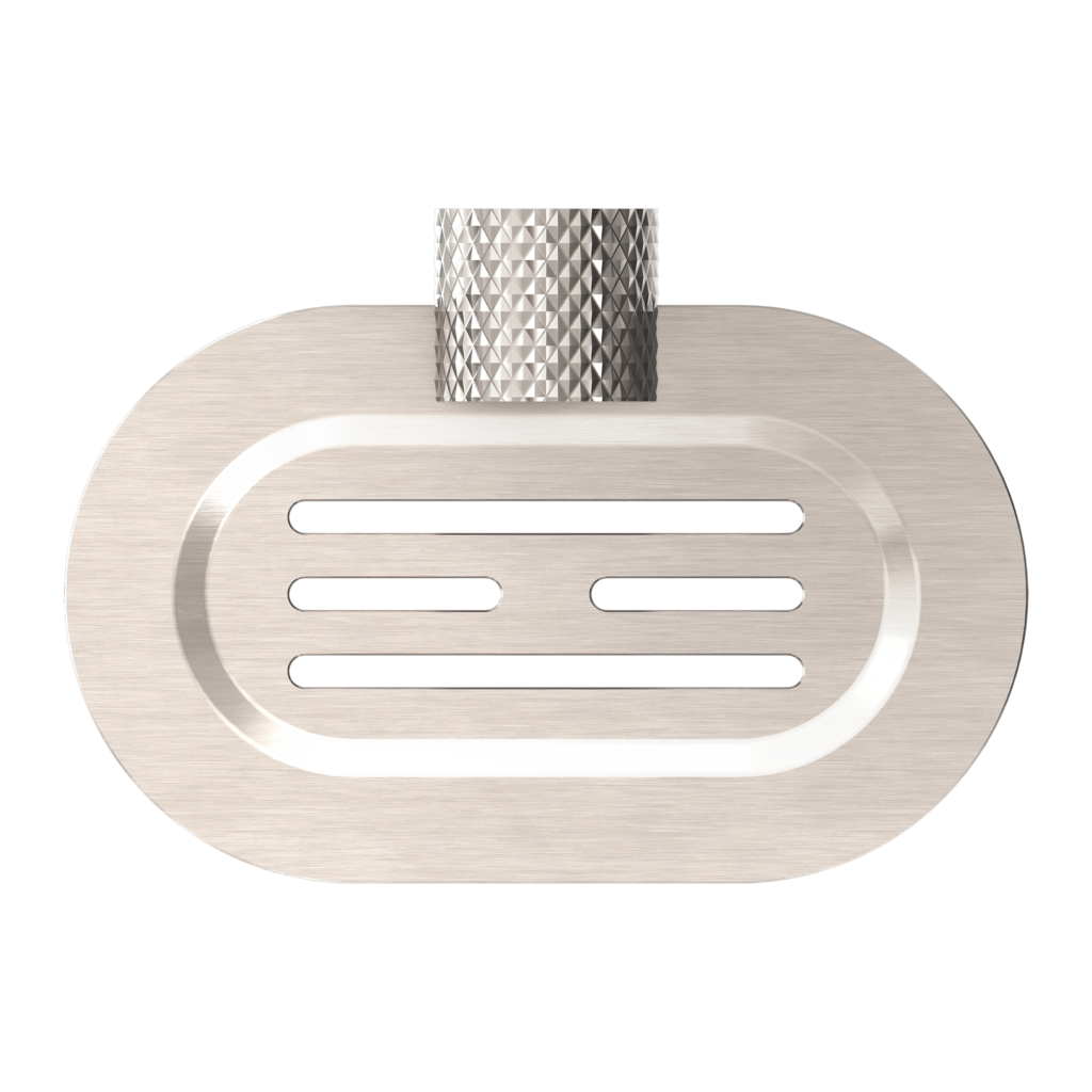 Nero NR2581BN Opal Soap Dish Holder - Brushed Nickel