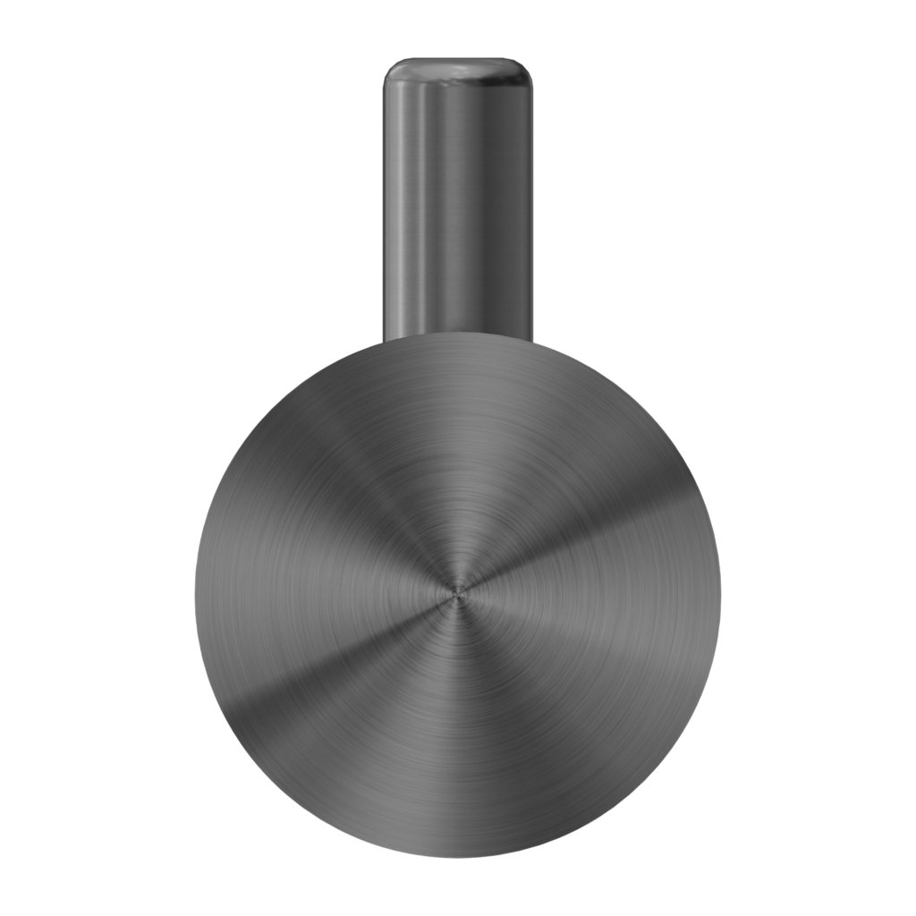 Nero NR2582GR Opal Robe Hook - Graphite Gunmetal Grey