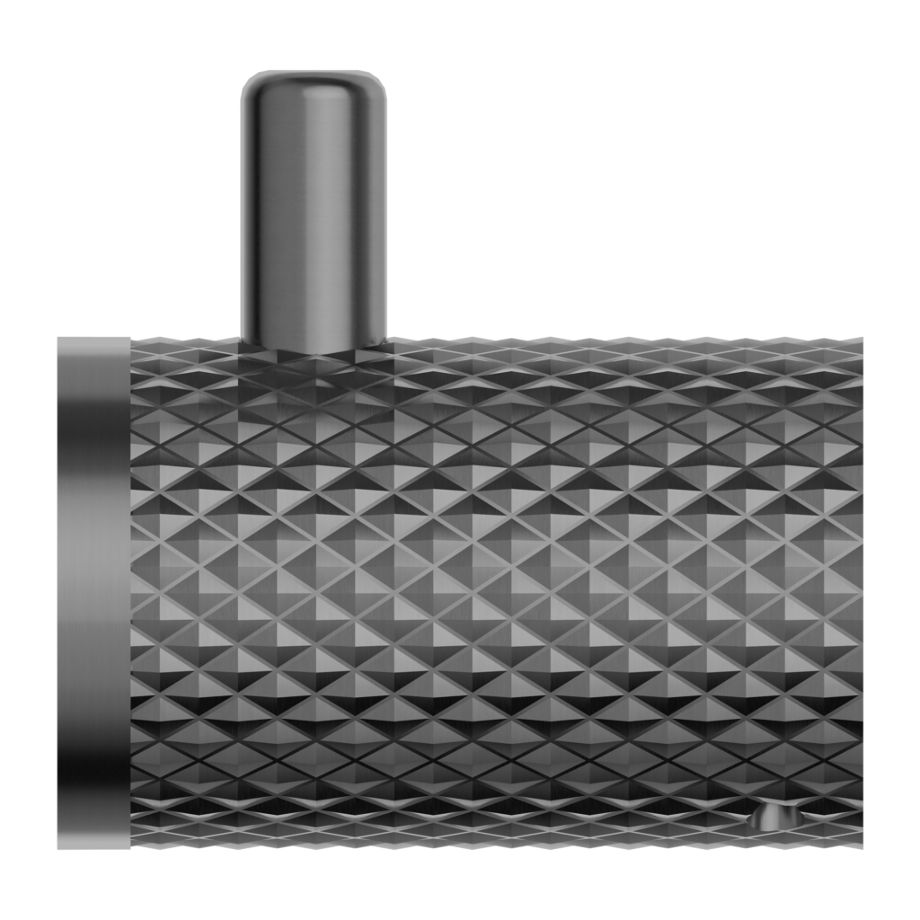 Nero NR2582GR Opal Robe Hook - Graphite Gunmetal Grey