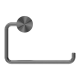 Nero NR2586GR Opal Toilet Roll Holder - Graphite Gunmetal Grey