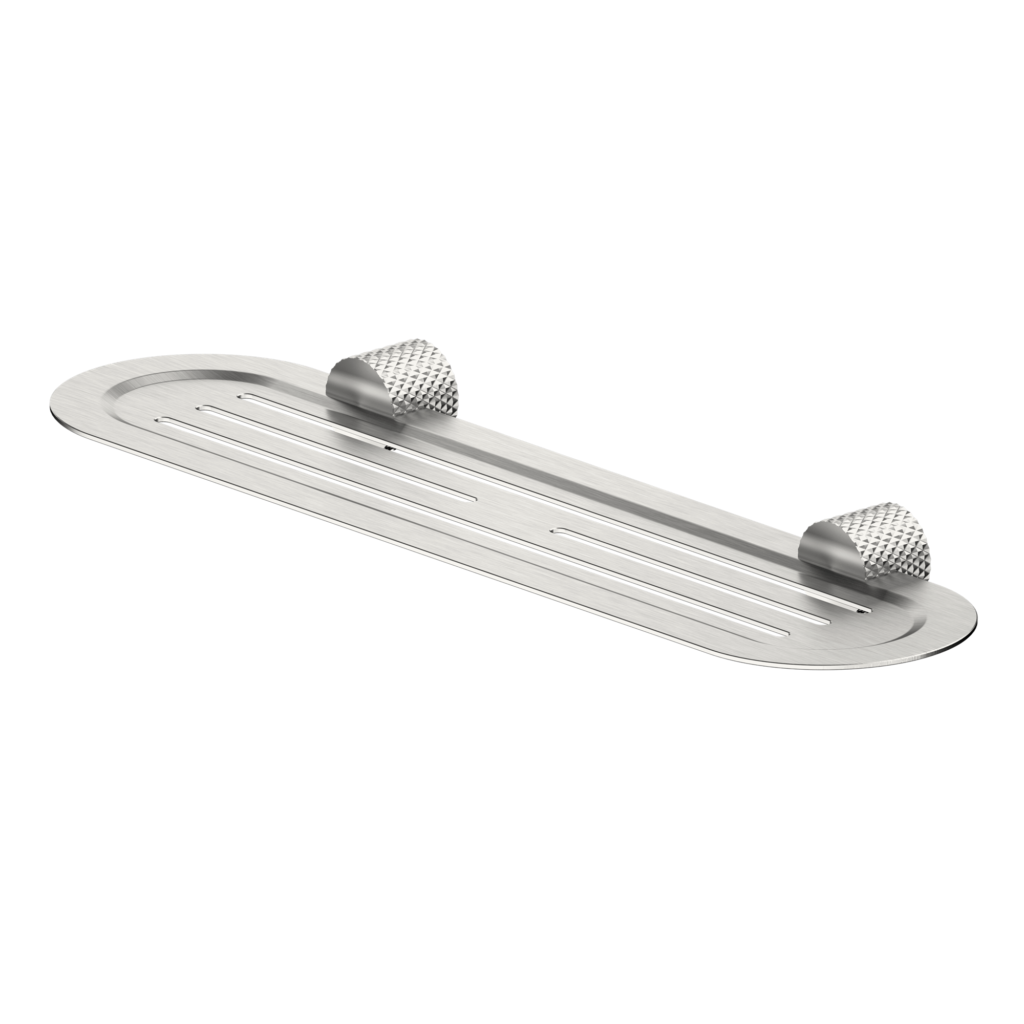 Nero NR2587aBN Opal Metal Shelf - Brushed Nickel