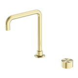 Nero NR271901aBG Kara Progressive Tall Basin Mixer Set - Brushed Gold