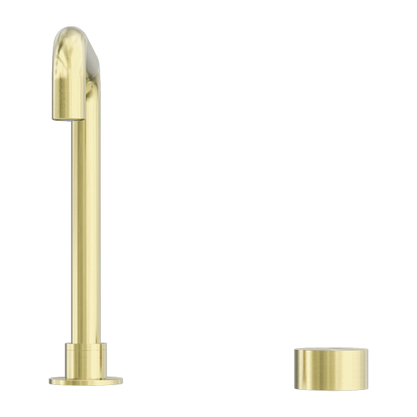 Nero NR271901aBG Kara Progressive Tall Basin Mixer Set - Brushed Gold