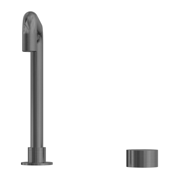 Nero NR271901aGM Kara Progressive Tall Basin Mixer Set - Gunmetal Grey