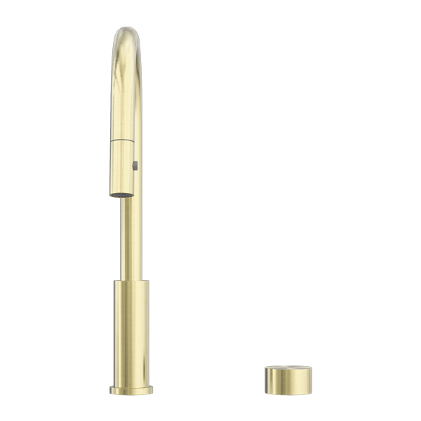 Nero NR271908BG Kara Progressive Pull Out Kitchen Mixer - Brushed Gold