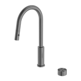 Nero NR271908GM Kara Progressive Pull Out Kitchen Mixer - Gunmetal Grey