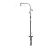 Nero NR281305bCH Astra Rain Round Twin Shower Double Hose Shower - Chrome