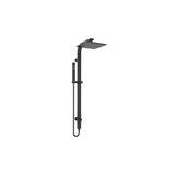 Nero NR281305cMB Rain Square Overhead Shower and Handshower on Column Single Hose - Matte Black