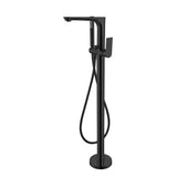 Nero NR321503aMB Bianca Freestanding Bath Mixer with Handshower - Matte Black
