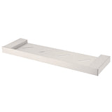 Nero NR4687ABN Celia Metal Shelf - Brushed Nickel