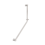 Nero NRCR3245DBN Mecca Care 32mm Ambulant 45 Degree Bent Tube Grab Rail - Brushed Nickel