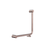 Nero NRCR3290DBZ Mecca Care 32mm Ambulant 90 Degree Bent Tube Grab Rail - Brushed Bronze