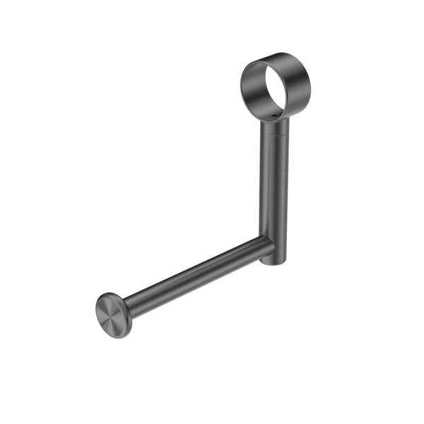 Nero NRCR3286TGM Mecca Care Add On Toilet Roll Holder - Gunmetal