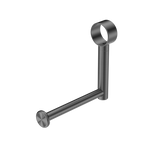 Nero NRCR3286TGM Mecca Care Add On Toilet Roll Holder - Gunmetal