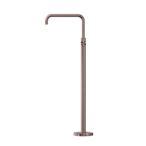 Nero NR221903BBZ Mecca Freestanding Bath Mixer Square Shape - Brushed Bronze