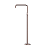 Nero NR221903BBZ Mecca Freestanding Bath Mixer Square Shape - Brushed Bronze