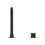 Nero NR221901bMB Mecca Hob Basin Mixer with Round Swivel Spout - Matte Black