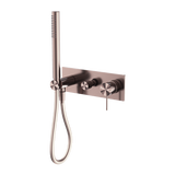 Nero NR221912EBZ Mecca Shower Mixer Diverter System - Brushed Bronze