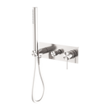 Nero NR221912EBN Mecca Shower Mixer Diverter System - Brushed Nickel