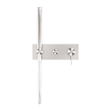 Nero NR221912EBN Mecca Shower Mixer Diverter System - Brushed Nickel